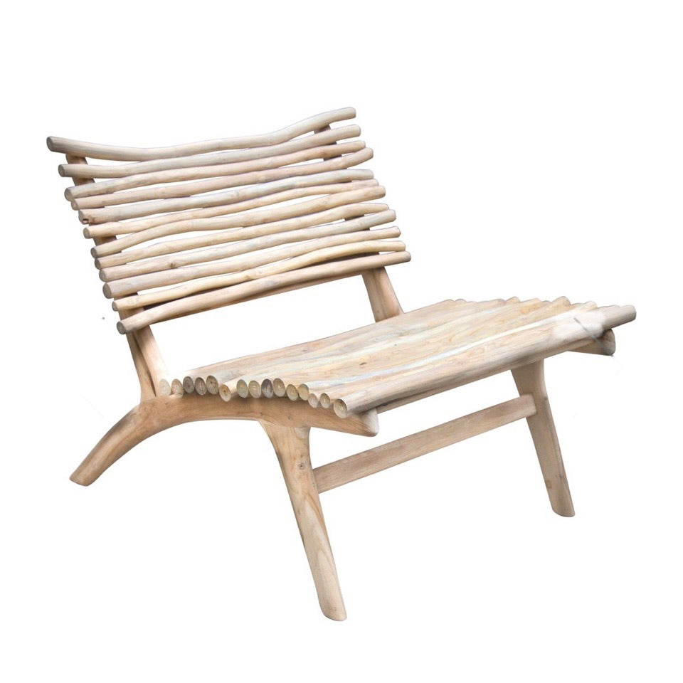 Natural Teak Wood Chair