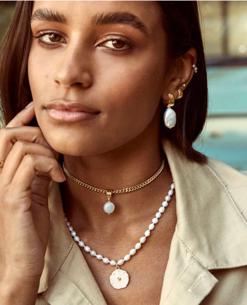 Savannah Pebble Necklace
