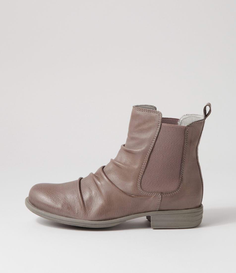 Willo Leather Ankle Boot (stone)