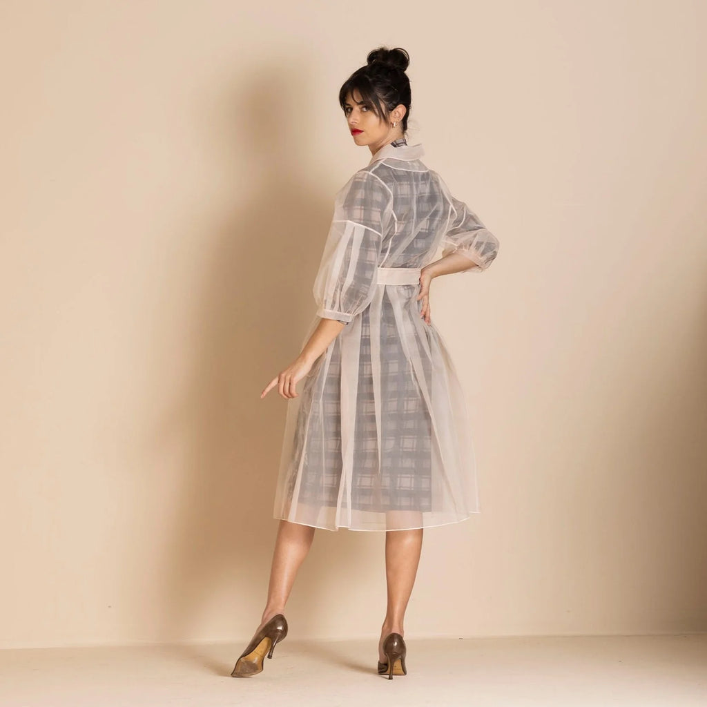 Organza Trench - Petal
