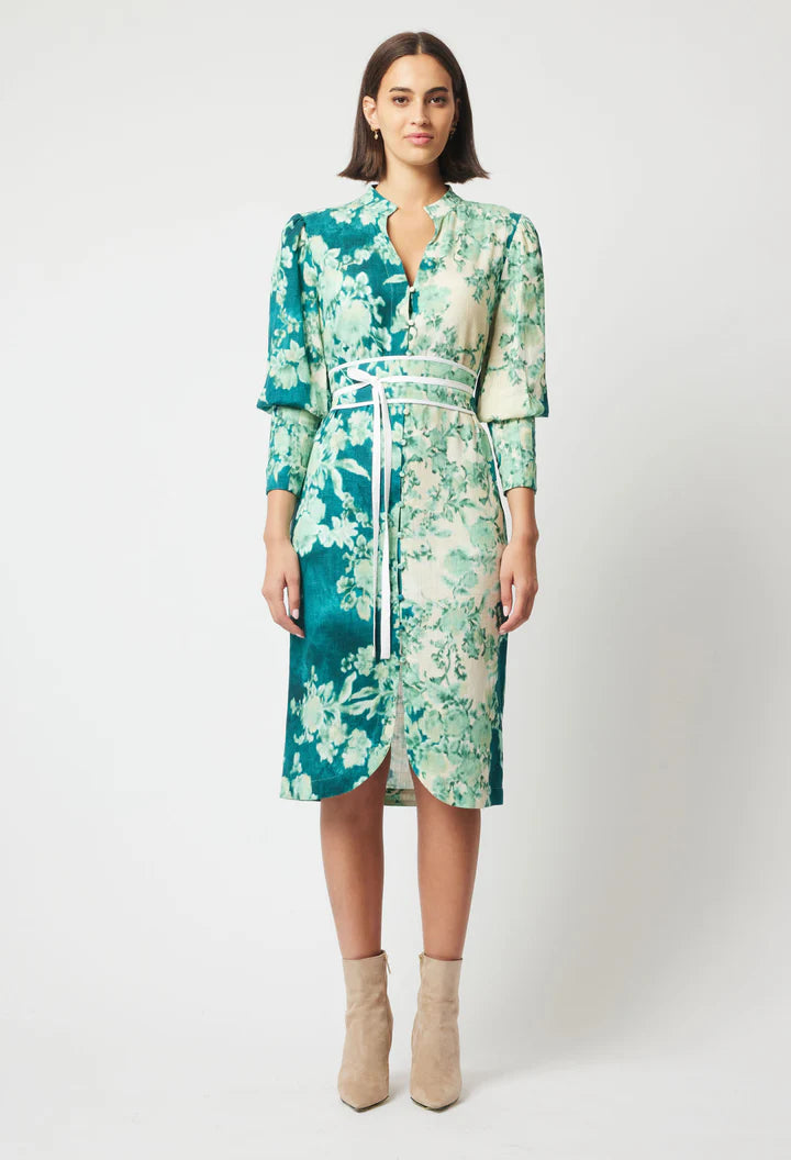 Dynasty Linen Dress