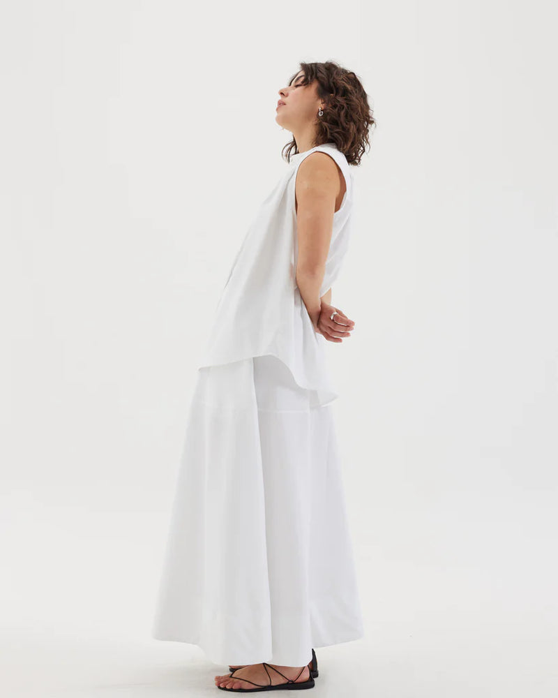 The Giza Skirt - White