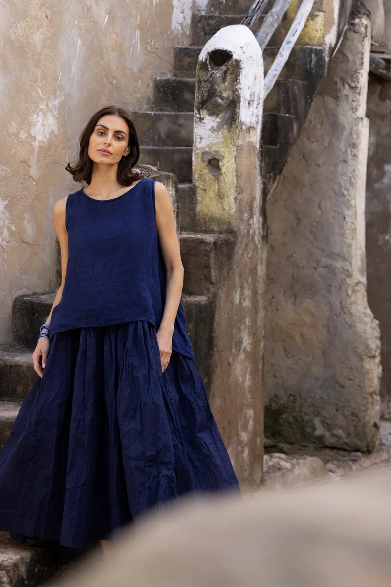 Taji Top - Indigo