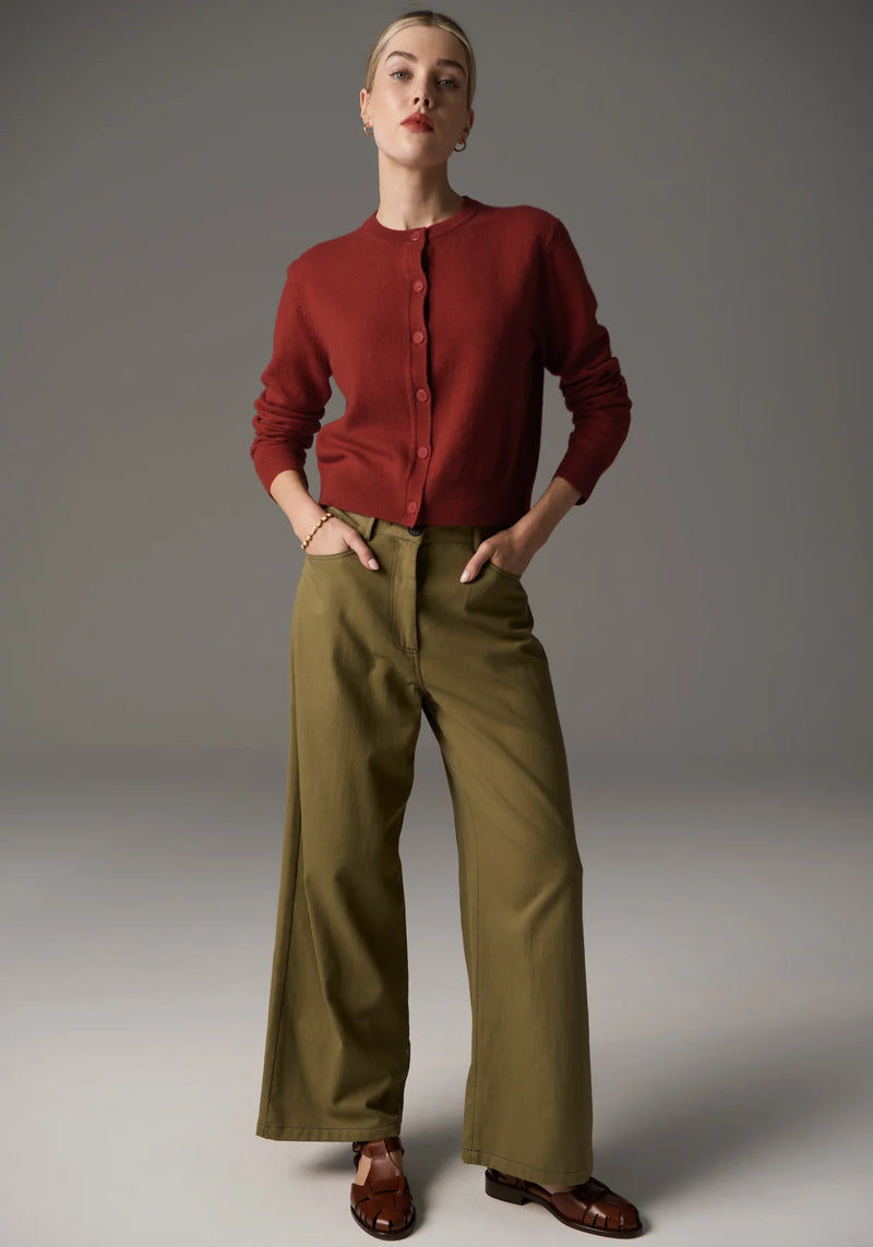 Largo Cardigan Red