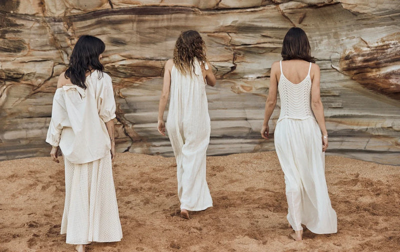 Rayol Linen Jumpsuit - Camel