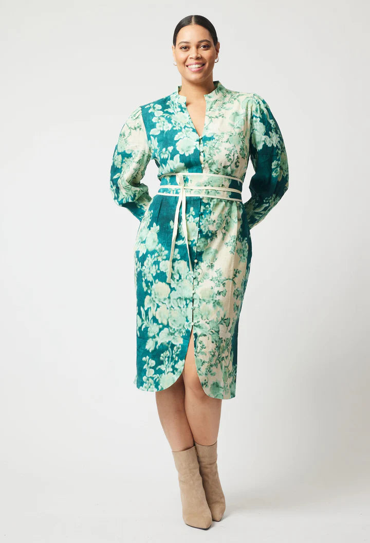 Dynasty Linen Dress