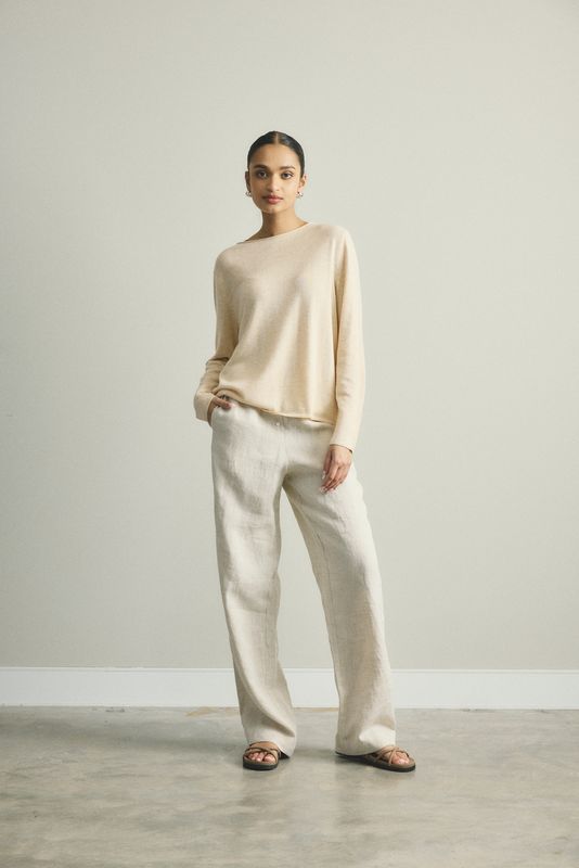 Amy Sweater - Almond