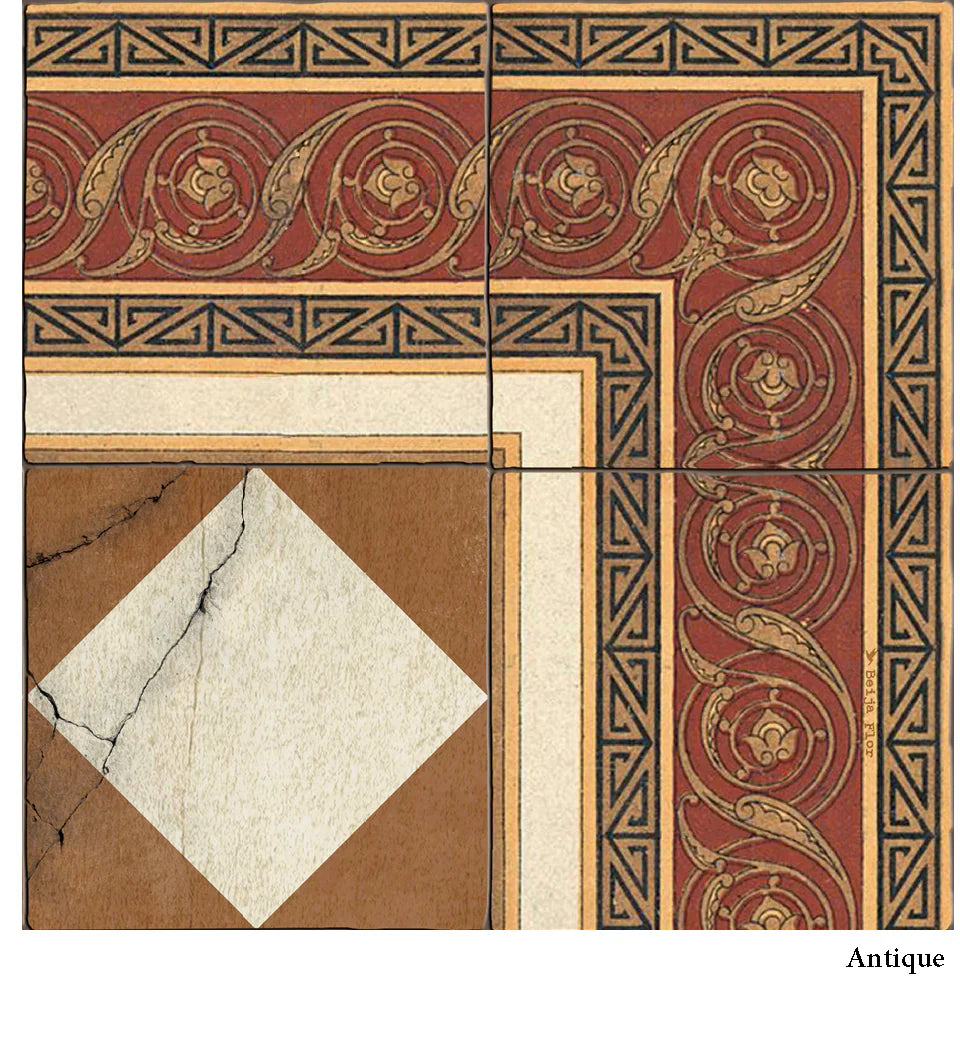 Gambit Camel Vinyl floor Mat 120x195