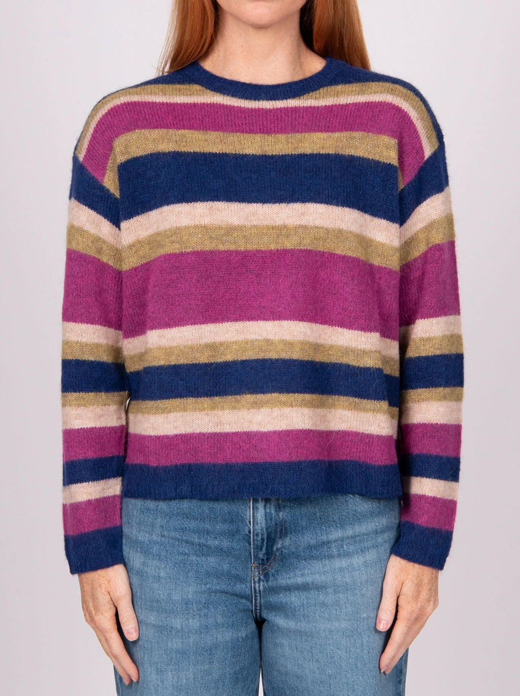 Bridge and Lord Alpaca Multi Stripe