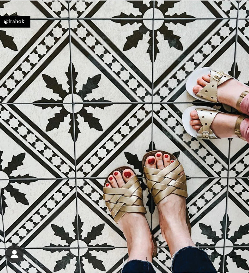 Snow Concrete Vinyl Mat