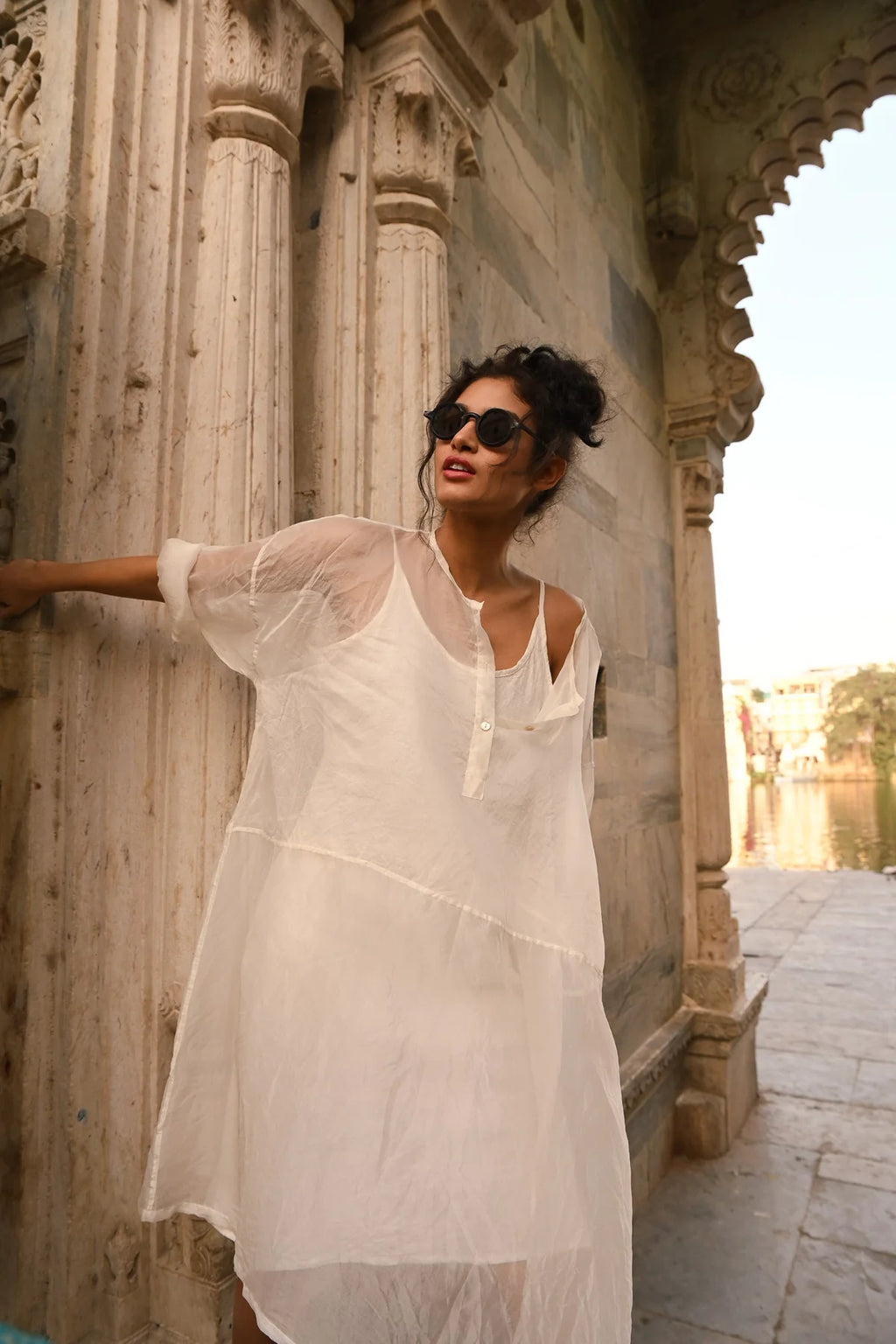 Martina Dress - Warm White