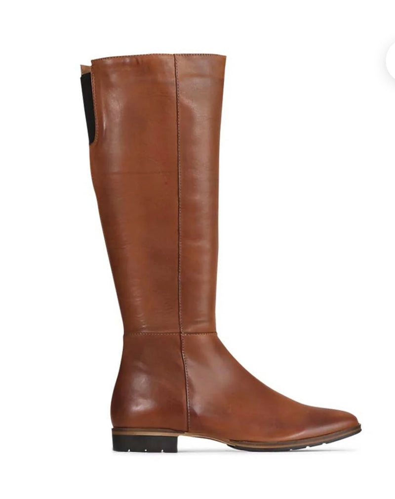 Gaetan woman's Long Boot Brandy