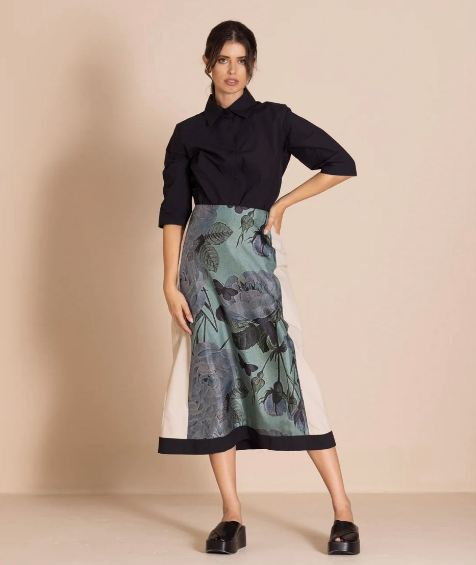 Butterfly Panel Skirt