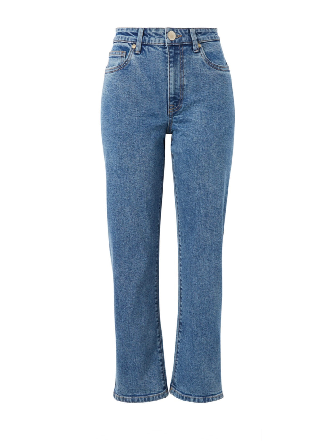 Straight Leg Jean Fresh Indigo