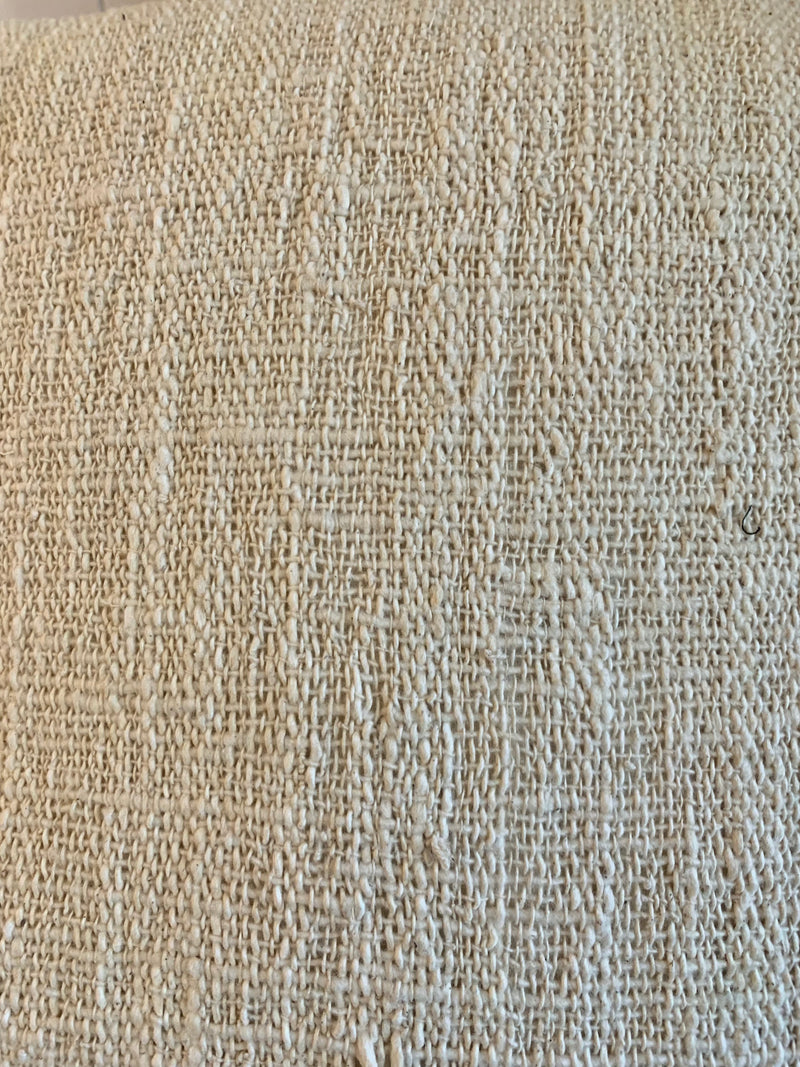 Luxe Linen Cushion - Cream