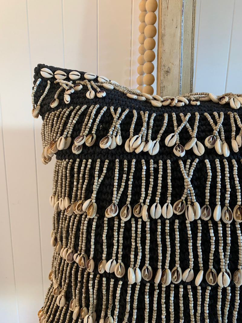 Black Shell Cushion
