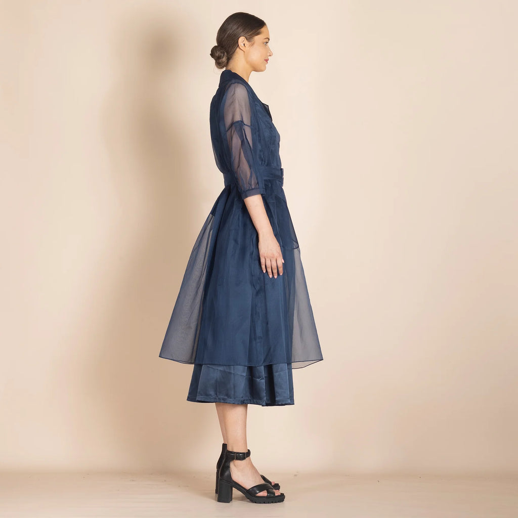 Organza Trench - Black
