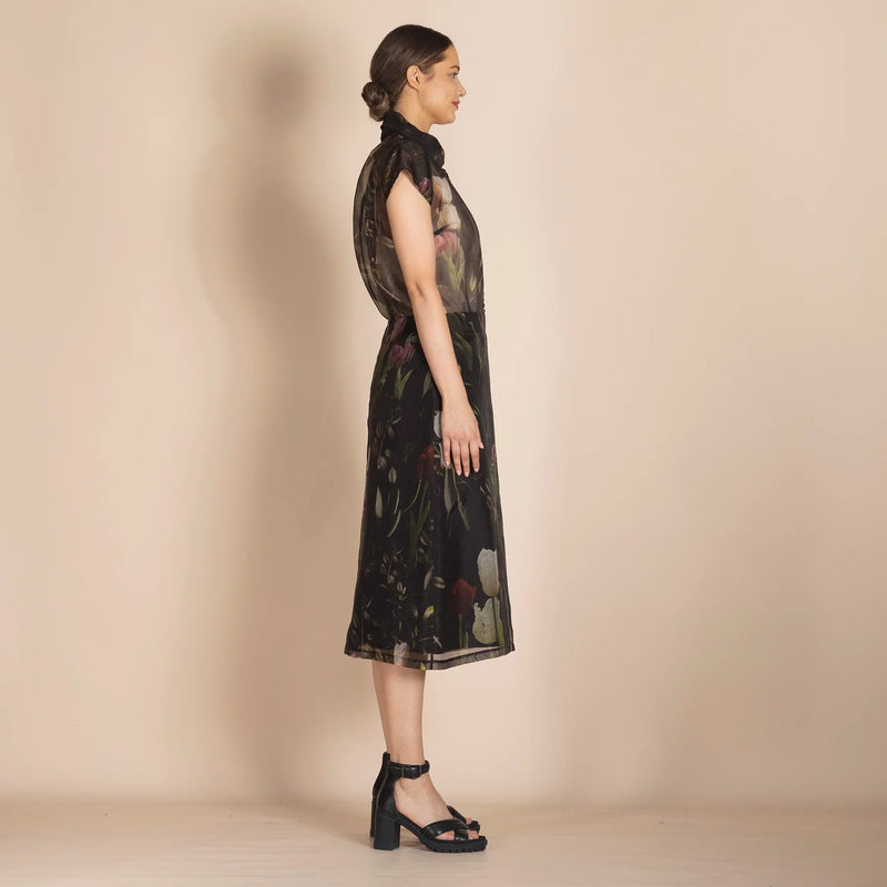 Tulips A-Line Skirt