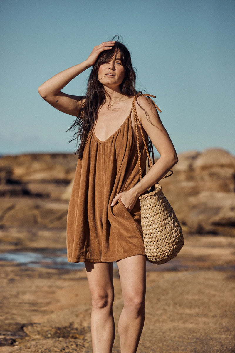 Hossegor Overall T Towelling - Caramel