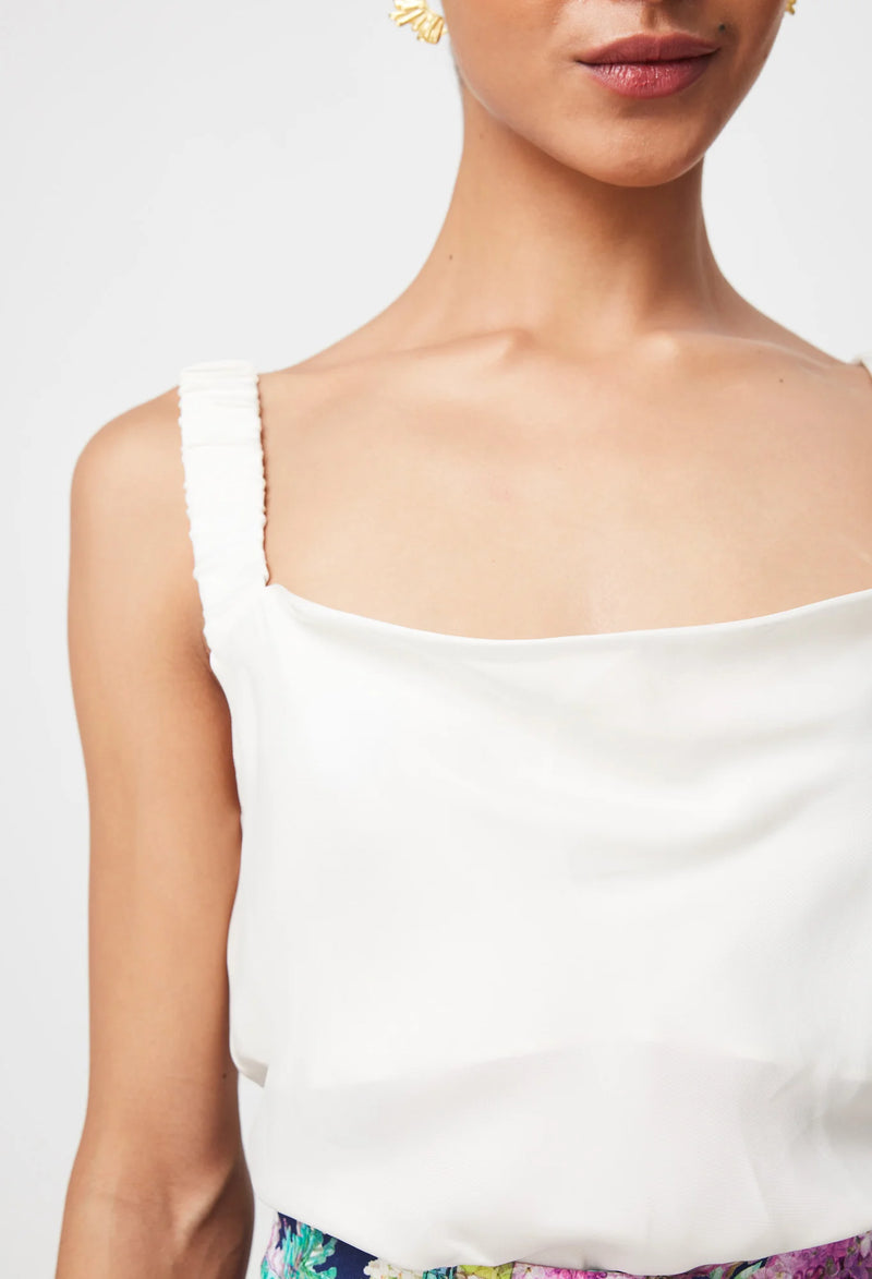 Delray Reversible Cami (Ivory)