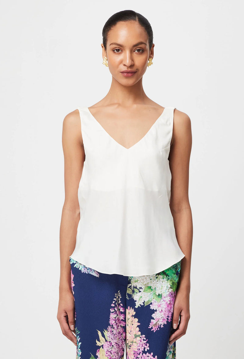 Delray Reversible Cami (Ivory)