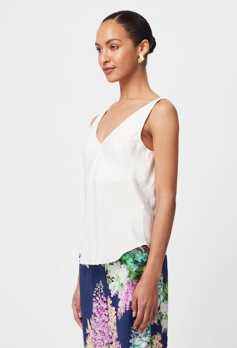 Delray Reversible Cami (Ivory)