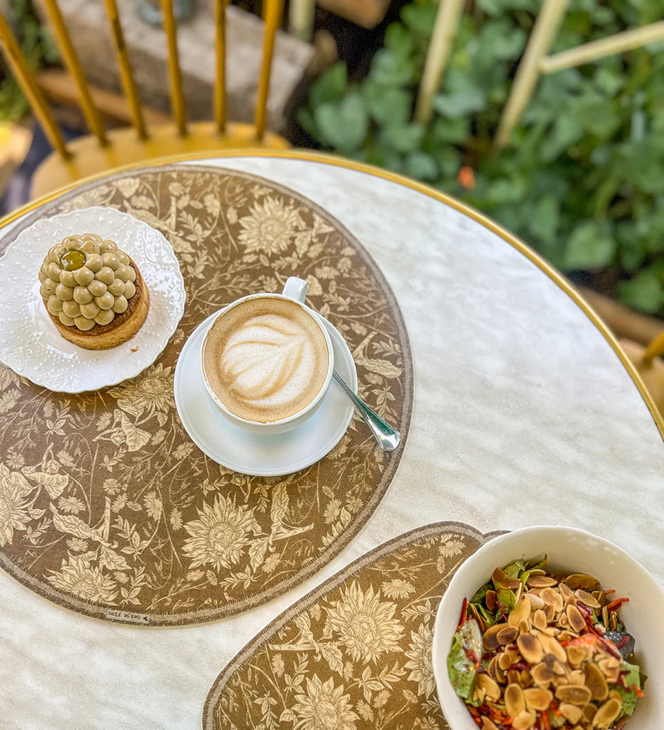 Botanic Odelia Flower Placemat - Round