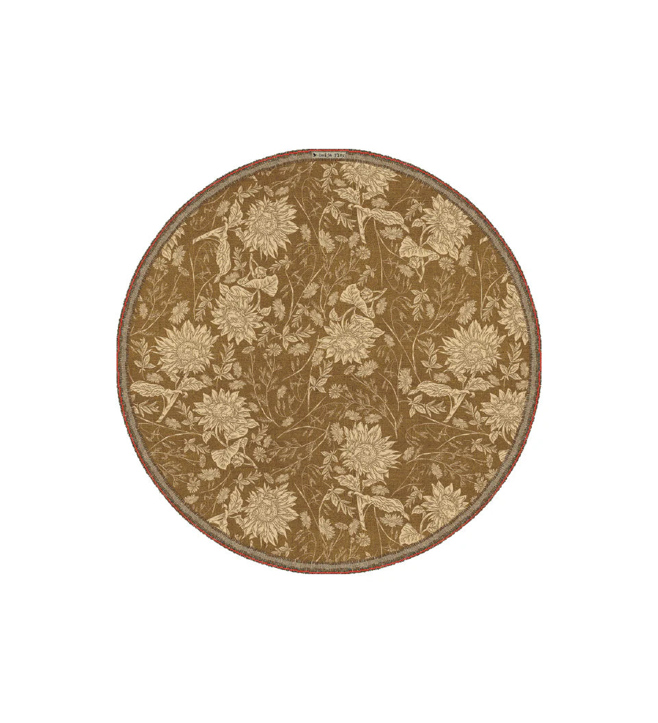 Botanic Odelia Flower Placemat - Round