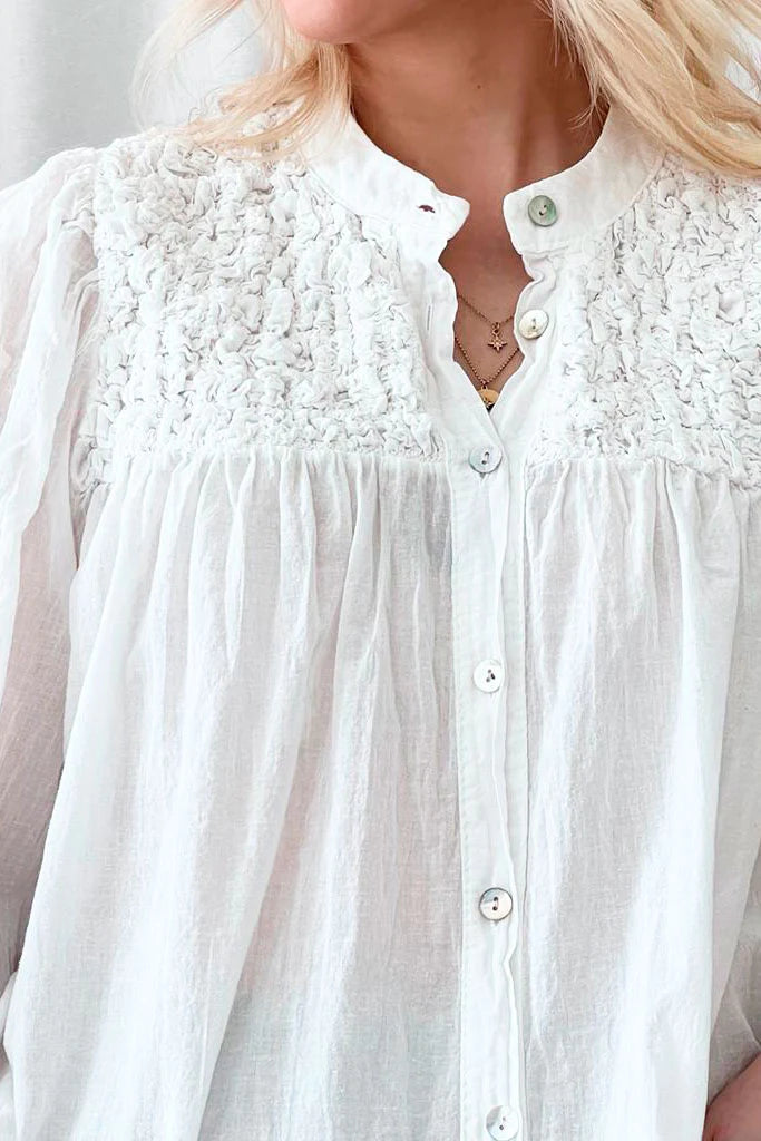 Penelope Cotton Shirt Off White