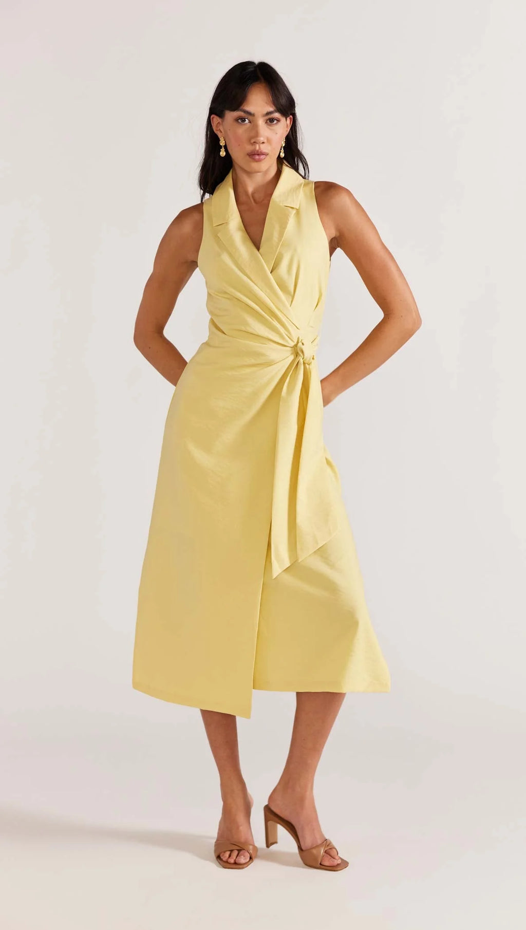 Sorrento Wrap Midi Dress