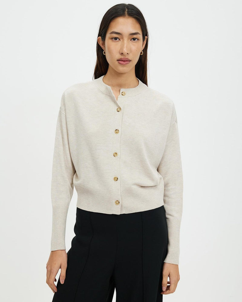 Dacey Cardigan - Ivory White