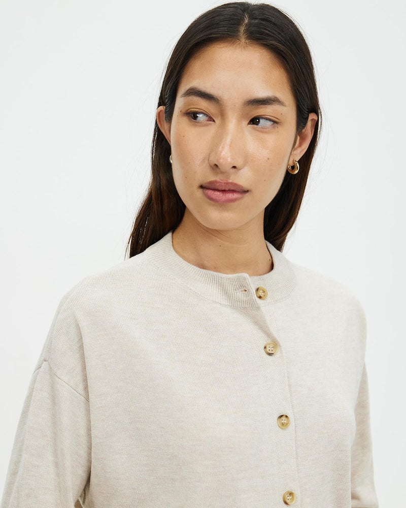 Dacey Cardigan - Ivory White