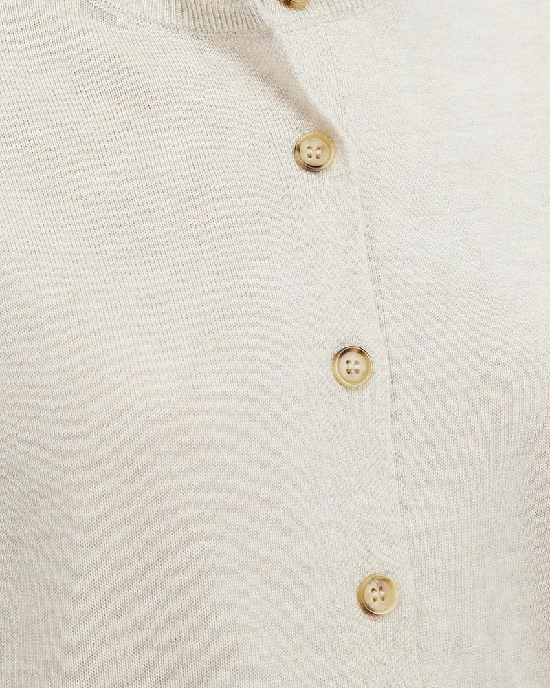 Dacey Cardigan - Ivory White