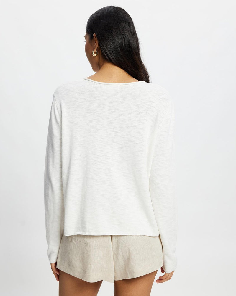 Harper Sweater - White