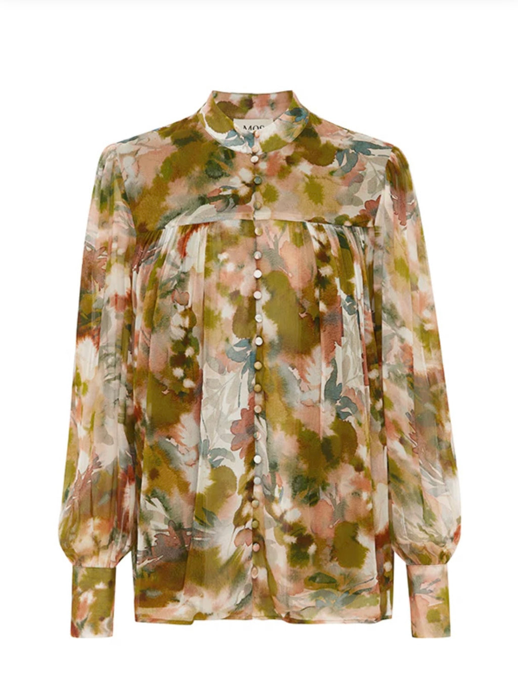 Abstract Botanica Blouse