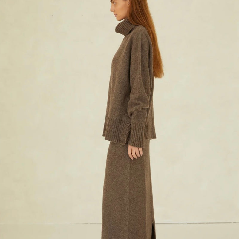 The Knit Skirt Ashwood