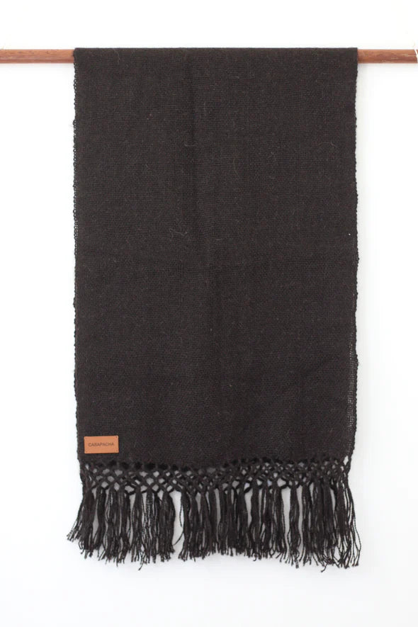 Llama Wool Oversized Scarf