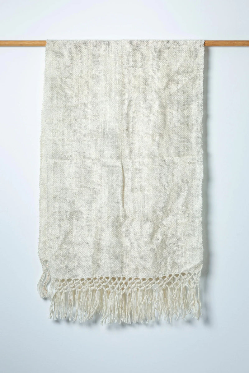 Llama Wool Oversized Scarf