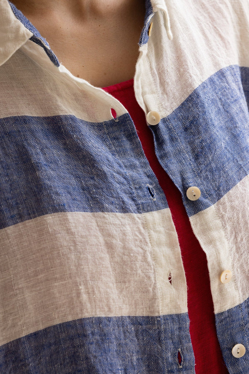 Moyo Shirt Blue Stripe