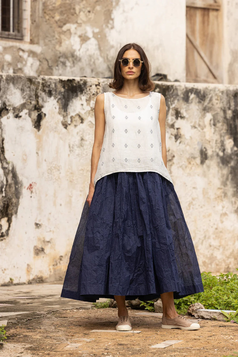Tutu Slip Long - Indigo