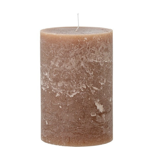 Rustic Brown Candle