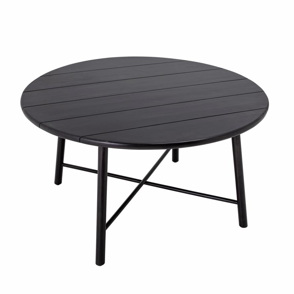 Lope Dining Table, Black, Acacia