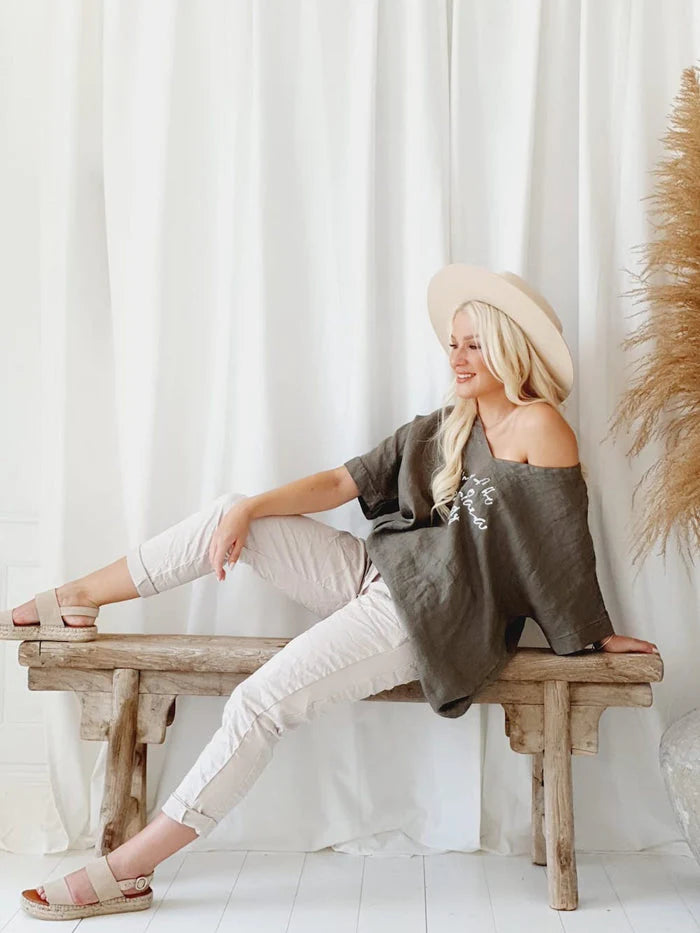 Perfect Button Joggers Jeans
