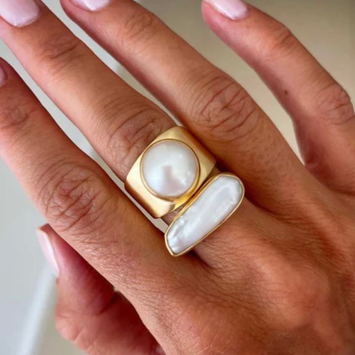 Pearl Dome Ring