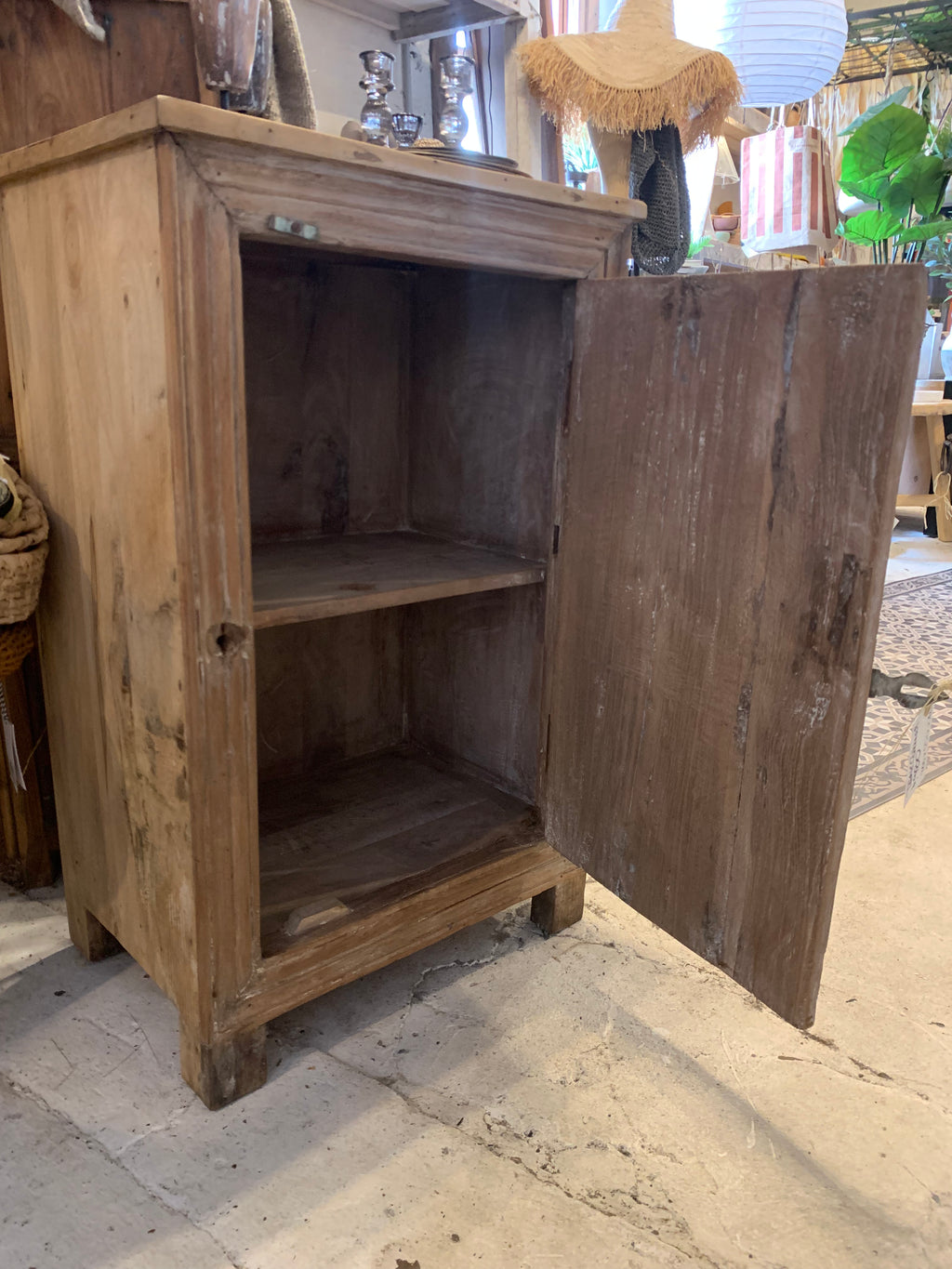 Teak Timber Vintage Cabinet