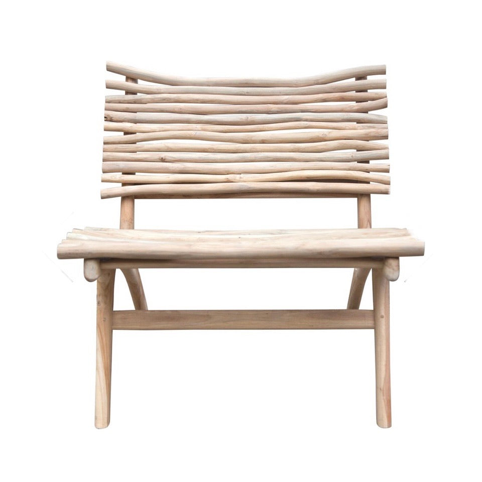 Natural Teak Wood Chair