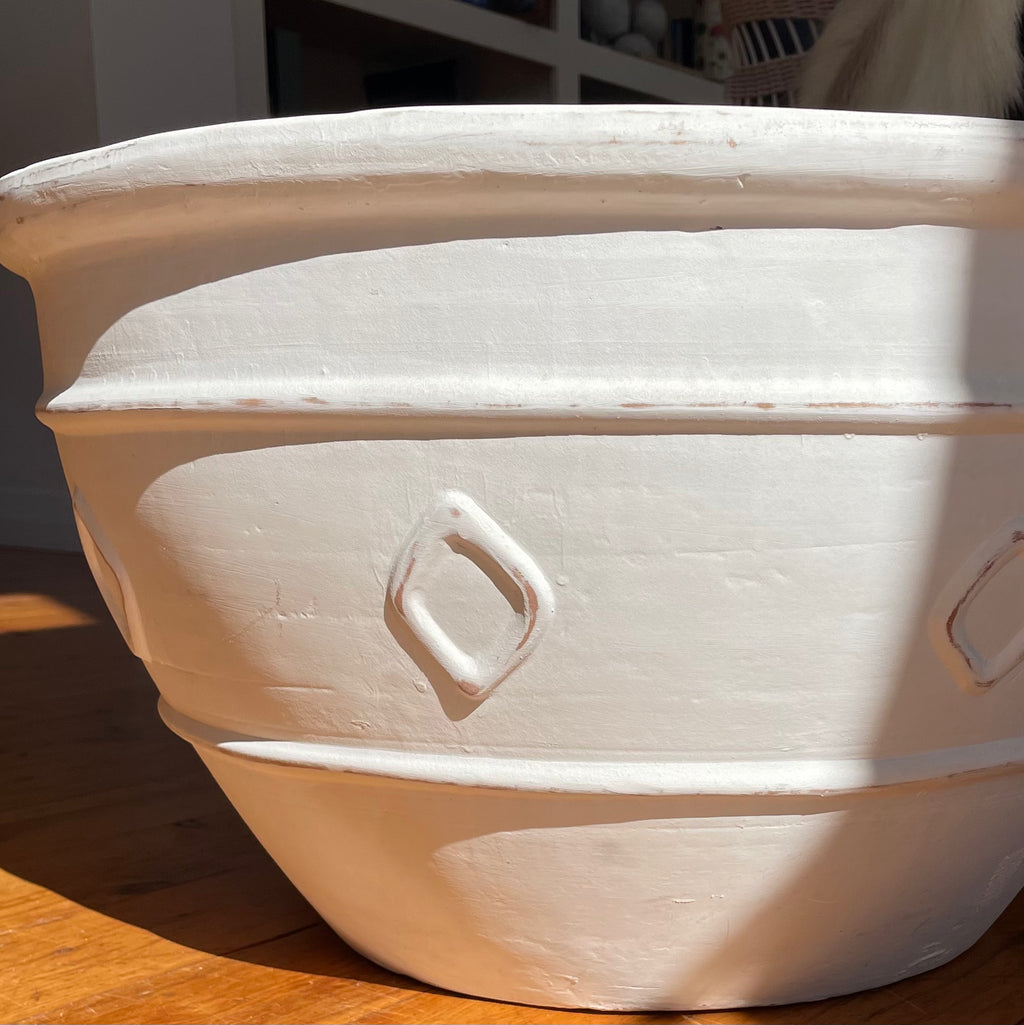 Large White Plant Pot