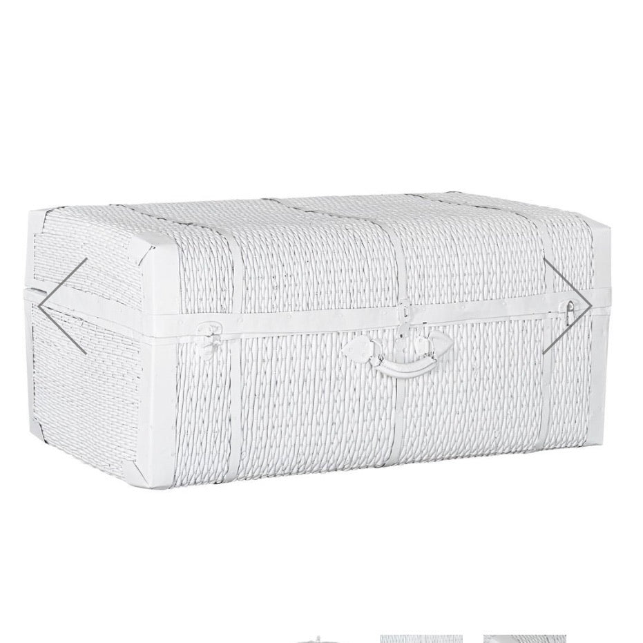 Vintage Willow Suitcase