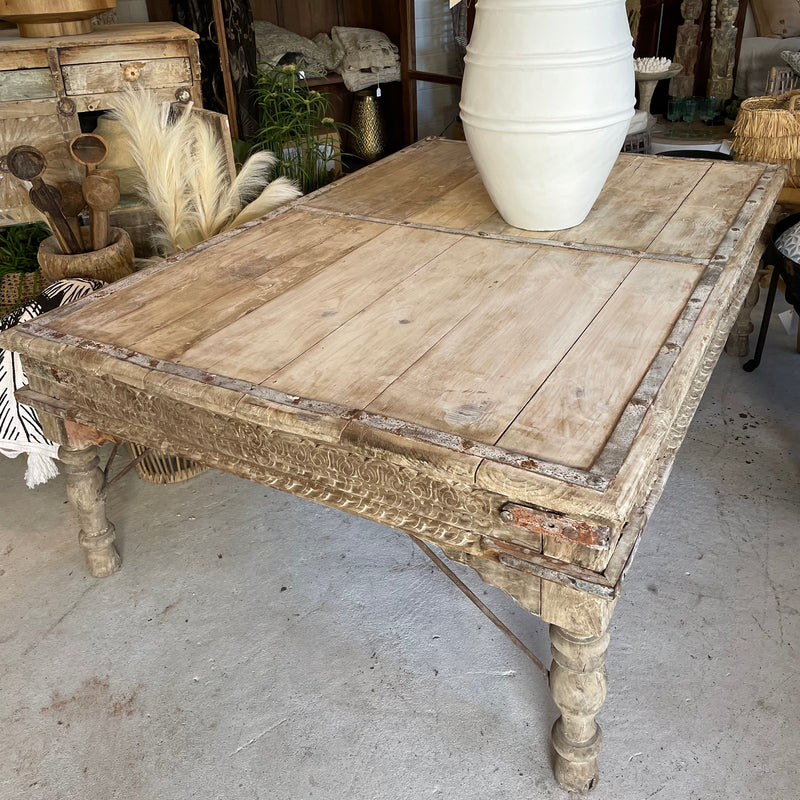Indian Vintage Timber Coffee table