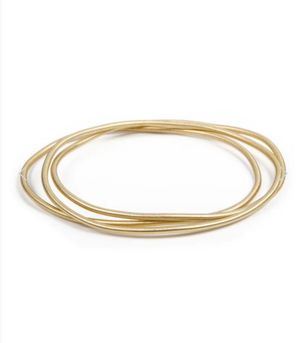 Multi Bangle Set - Gold S/M